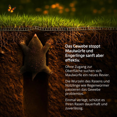 Maulwurfschutzgewebe